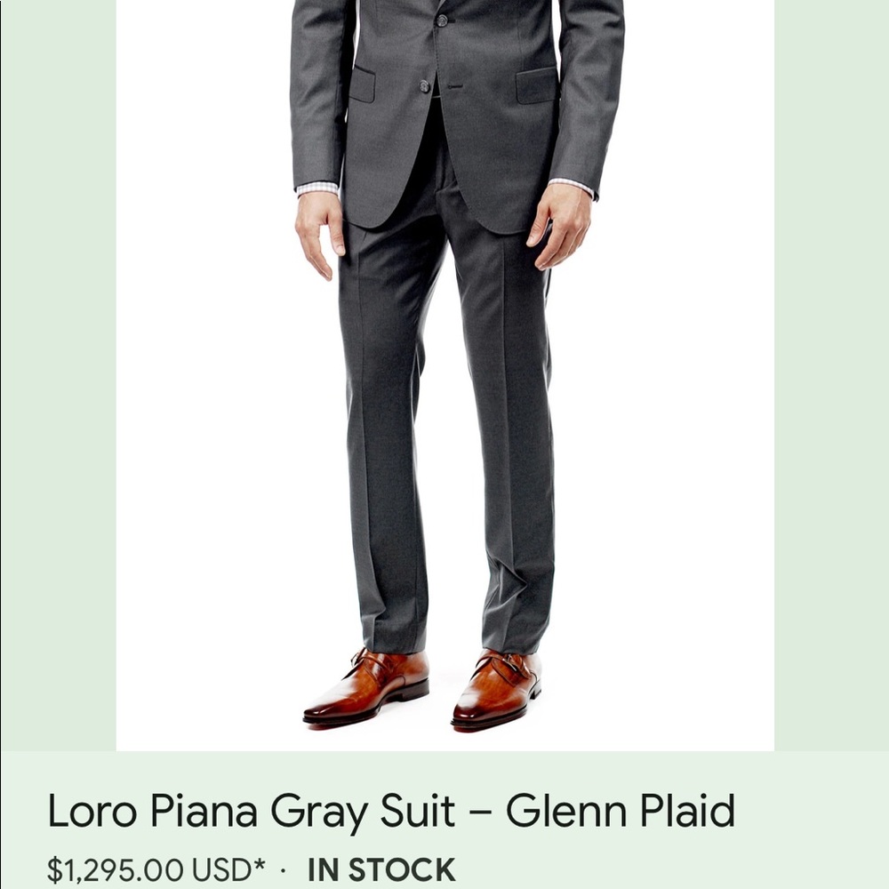 Loro Lorenzo Piana Authentic 3-Piece Silk Suit | Size EU 54 | made in italy